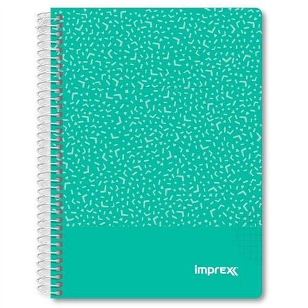 Notebook Imprex Green A5 80 Sheets (4 Units)