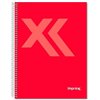 Notebook Imprex Red Din A4 80 Sheets (4 Units)