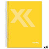 Notebook Imprex Yellow A5 80 Sheets (4 Units)