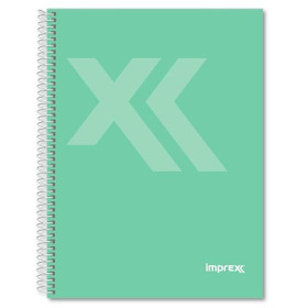 Notebook Imprex Green A5 80 Sheets (4 Units)