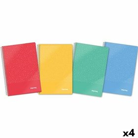 Book of Rings Imprex Din A4 80 Sheets (4 Units)