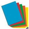 Set of Subfolders DOHE Multicolour A4 50 Pieces (8 Units)