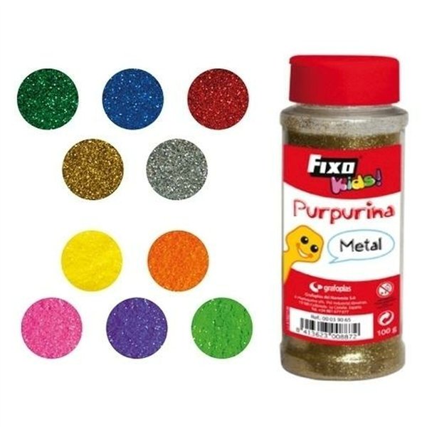 Glitter Fixo Silver 100 g (6 Units)