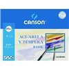 Watercolour paper Canson Basik 6 Sheets (20 Units)