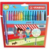 Set of Felt Tip Pens Stabilo POWER Multicolour 18 Pieces (6 Units)