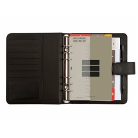 Diary Finocam Black 15,5 x 21,5 cm