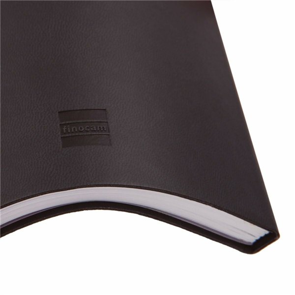 Diary Finocam Black 21 x 27 cm