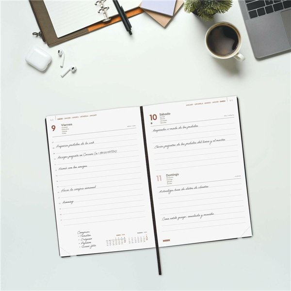 Diary Finocam Blue A5 14 x 20,4 cm