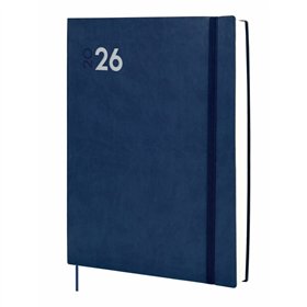 Diary Finocam Blue 21 x 27 cm