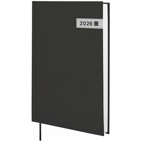 Diary Finocam Black A5 14 x 20,4 cm
