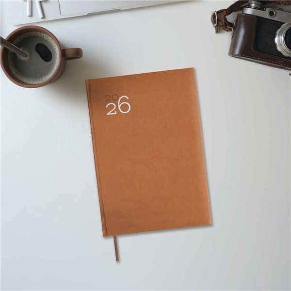 Diary Finocam Brown 16,5 x 24 cm