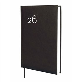 Diary Finocam Black 16,5 x 24 cm