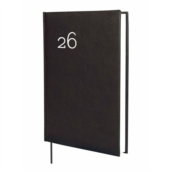 Diary Finocam Black 16,5 x 24 cm