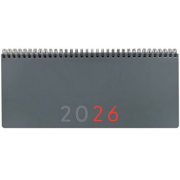 Weekly Planner Finocam Grey Paper 29 x 11,6 cm