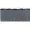 Weekly Planner Finocam Grey Paper 29 x 11,6 cm