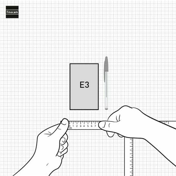 Diary Finocam YEAR Black Mini 7,9 x 12,7 cm 2026