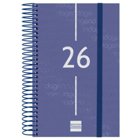 Diary Finocam YEAR Blue 11,7 x 18,1 cm 2026