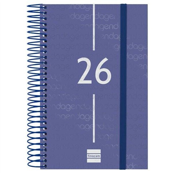 Diary Finocam YEAR Blue 11,7 x 18,1 cm 2026