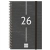 Diary Finocam YEAR Black 11,7 x 18,1 cm 2026
