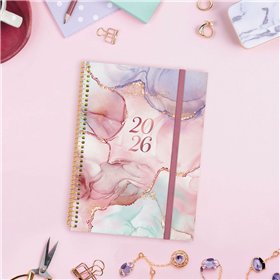 Diary Finocam DESIGN COLLECTION Goldy A5 15,5 x 21,2 cm 2026
