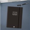 Diary Finocam OPAQUE Black A4 21 x 29,7 cm 2026