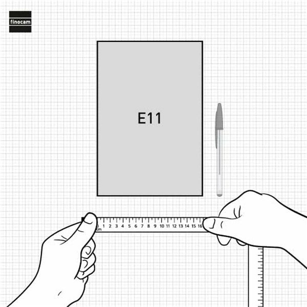 Diary Finocam OPAQUE Blue 16,5 x 24,2 cm 2026