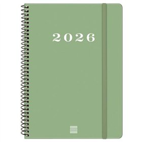 Diary Finocam MY Green A5 15,5 x 21,2 cm 2026