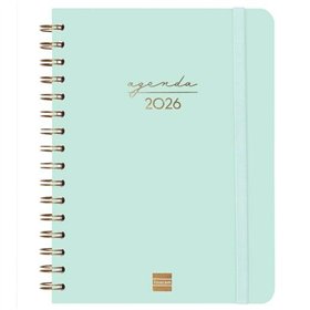 Diary Finocam ALMA Mint A5 15,5 x 21,2 cm