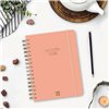 Diary Finocam Alma Coral A5 15,5 x 21,2 cm 2026