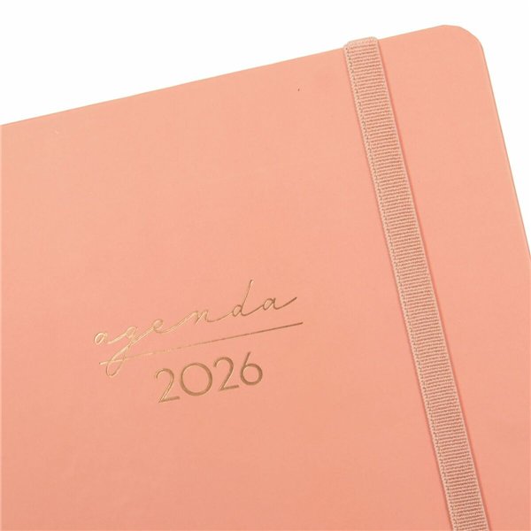 Diary Finocam Alma Coral A5 15,5 x 21,2 cm 2026