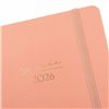 Diary Finocam Alma Coral A5 15,5 x 21,2 cm 2026