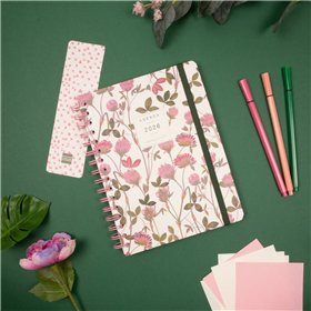 Diary Finocam MONIQUILLA A5 15,5 x 21,2 cm 2026