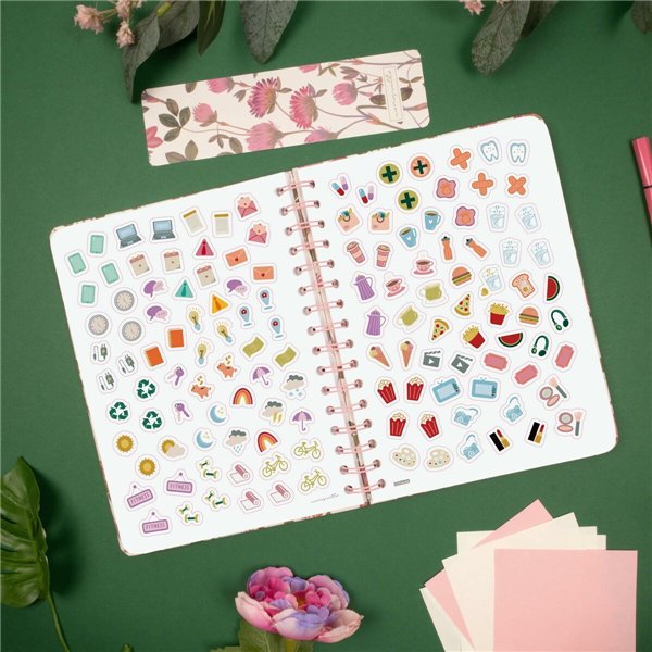 Diary Finocam MONIQUILLA A5 15,5 x 21,2 cm 2026