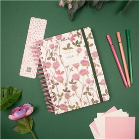 Diary Finocam MONIQUILLA A5 15,5 x 21,2 cm 2026