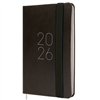 Diary Finocam FLEXI Black Mini 8,2 x 12,7 cm 2026