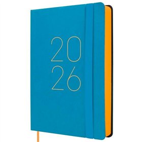 Diary Finocam FLEXI Blue 11,8 x 16,8 cm 2026