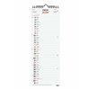 Wall calendar Finocam Paper 15,5 x 43 cm