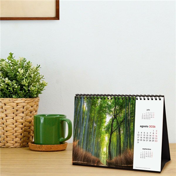 Desktop Calendar Finocam Multicolour Paper 21 x 15 cm