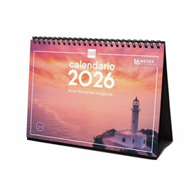 Desktop Calendar Finocam Multicolour Paper 21 x 15 cm