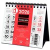 Desktop Calendar Finocam Paper 11 x 11 cm 2026