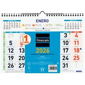 Wall calendar Finocam Multicolour Paper 2026 30 x 21 cm