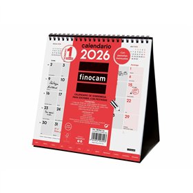 Desktop Calendar Finocam Paper 19 x 19 cm