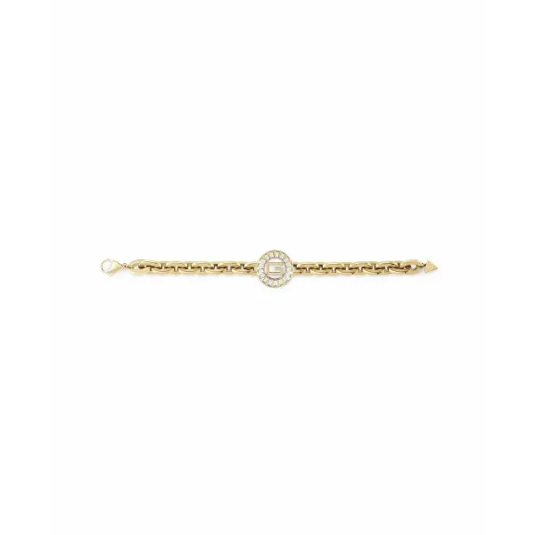 Ladies' Bracelet Guess JUBB03010JWYG 22 cm