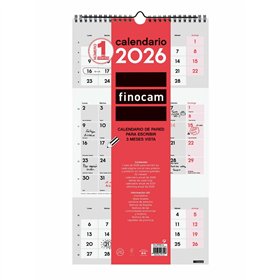 Wall calendar Finocam Paper 23,6 x 43 cm