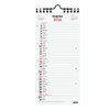Wall calendar Finocam Paper 2026 11 x 23,5 cm