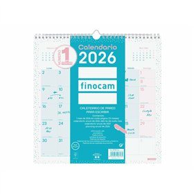 Wall calendar Finocam Multicolour Paper 30 x 30 cm