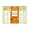 Wall calendar Finocam Multicolour A4 Paper