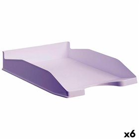 Filing Tray Archivo 2000 ECOGREEN Light mauve 34,5 x 25,5 x 6 cm (6 Units)
