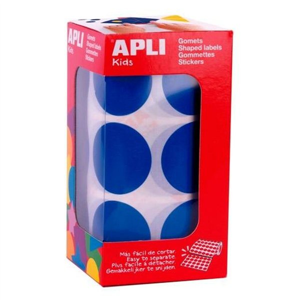 Stickers Apli Blue Circular
