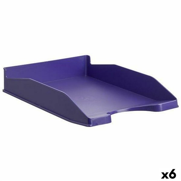 Filing Tray Archivo 2000 Light mauve A4 34,5 x 25,5 x 6 cm (6 Units)